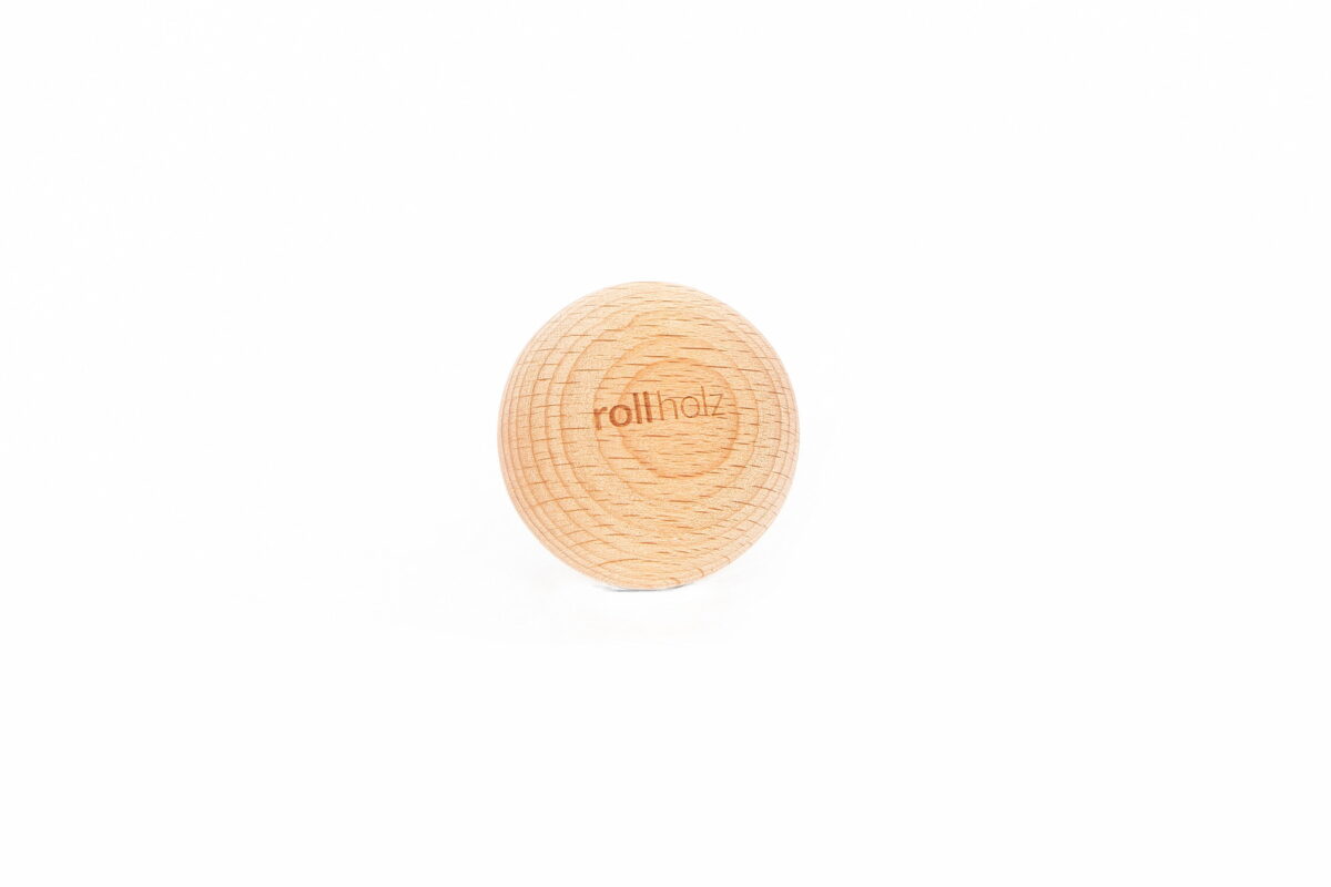 Faszienball aus Holz - rollholz Massagekugel 4 cm Buche