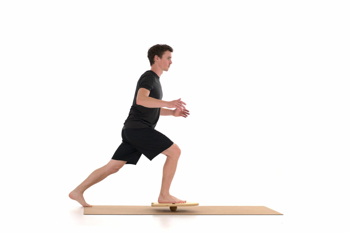 Balance Training mit dem Balance Board von rollholz