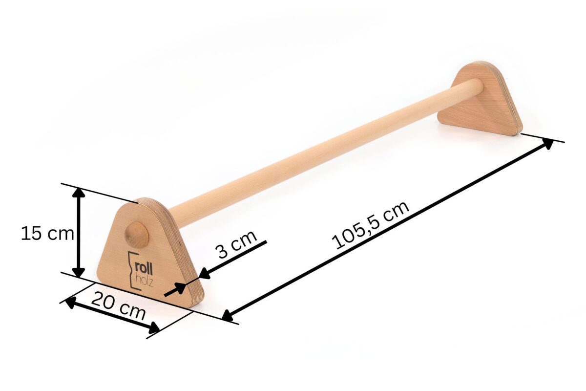 rollholz Klimmzugstange Maße