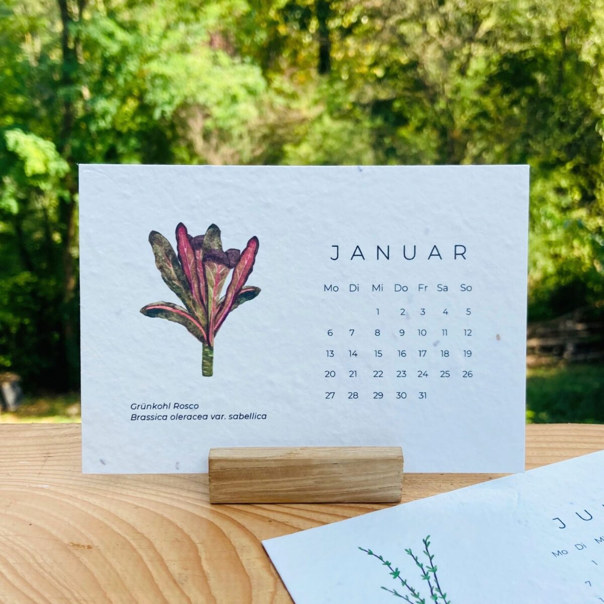 Kalender BlühWerk Gemüse & Kräuter