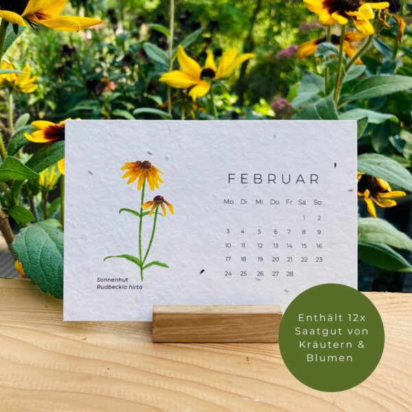 Kalender BlühWerk Kräuter & Blumen