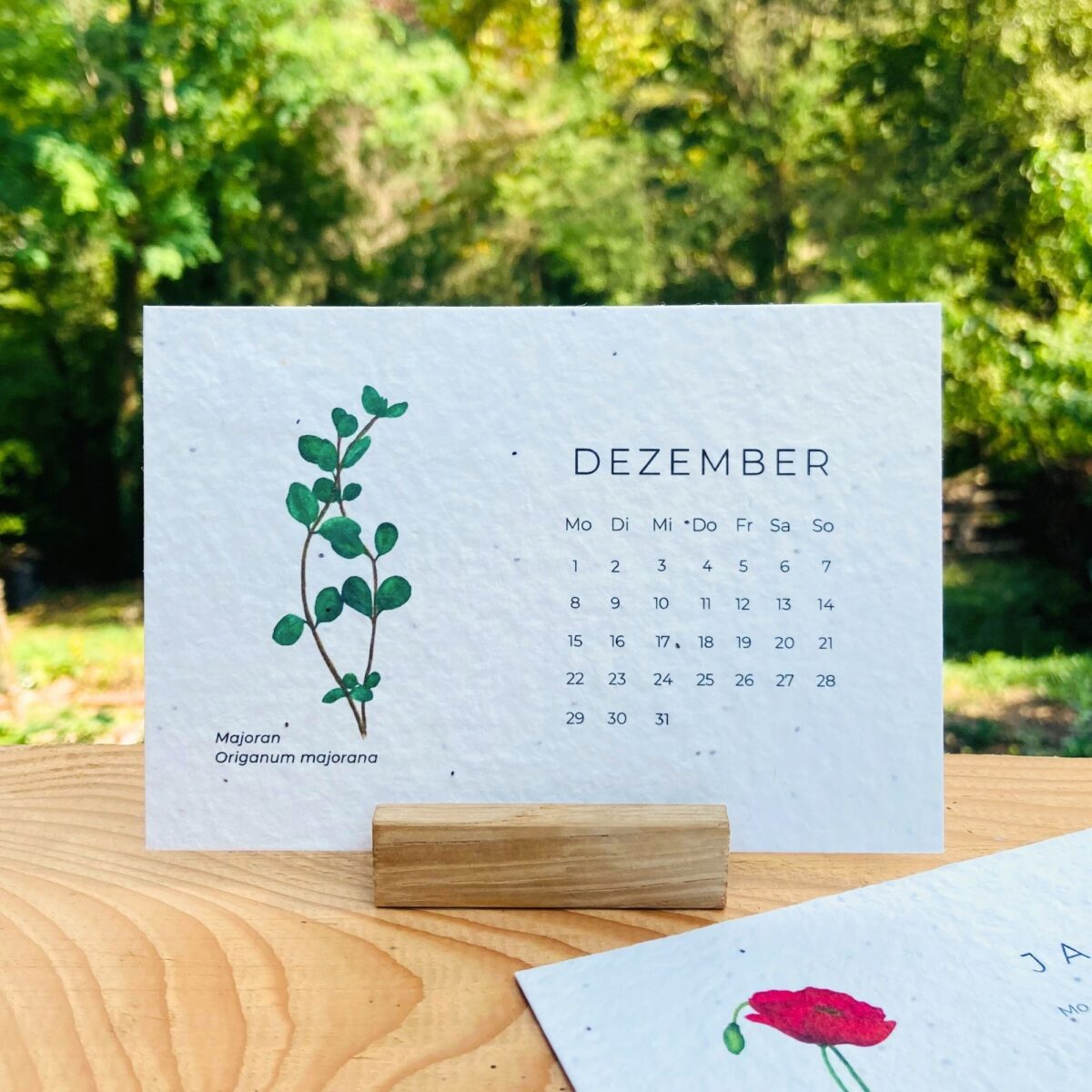 Kalender BlühWerk Kräuter & Blumen