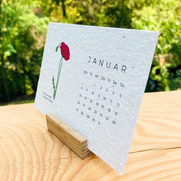 Kalender BlühWerk Kräuter & Blumen