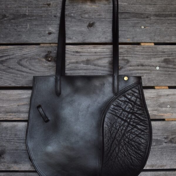 Hannahs Ledermanufaktur Repurpose-Handtasche kent & Masters Sattel