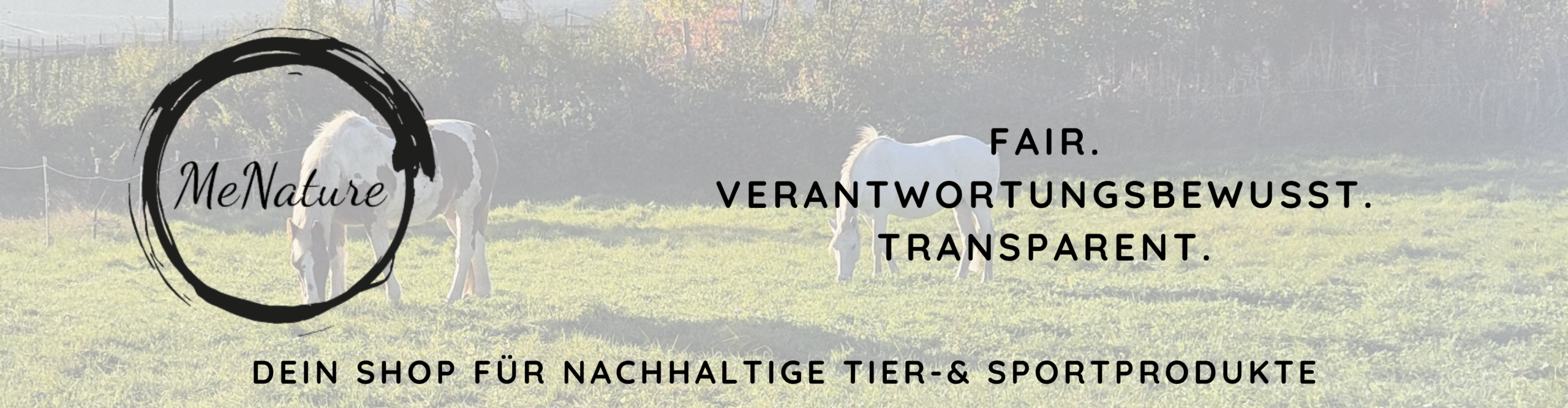 Header MeNature Der Shop für nachhaltige Tier-und Sportprodukte