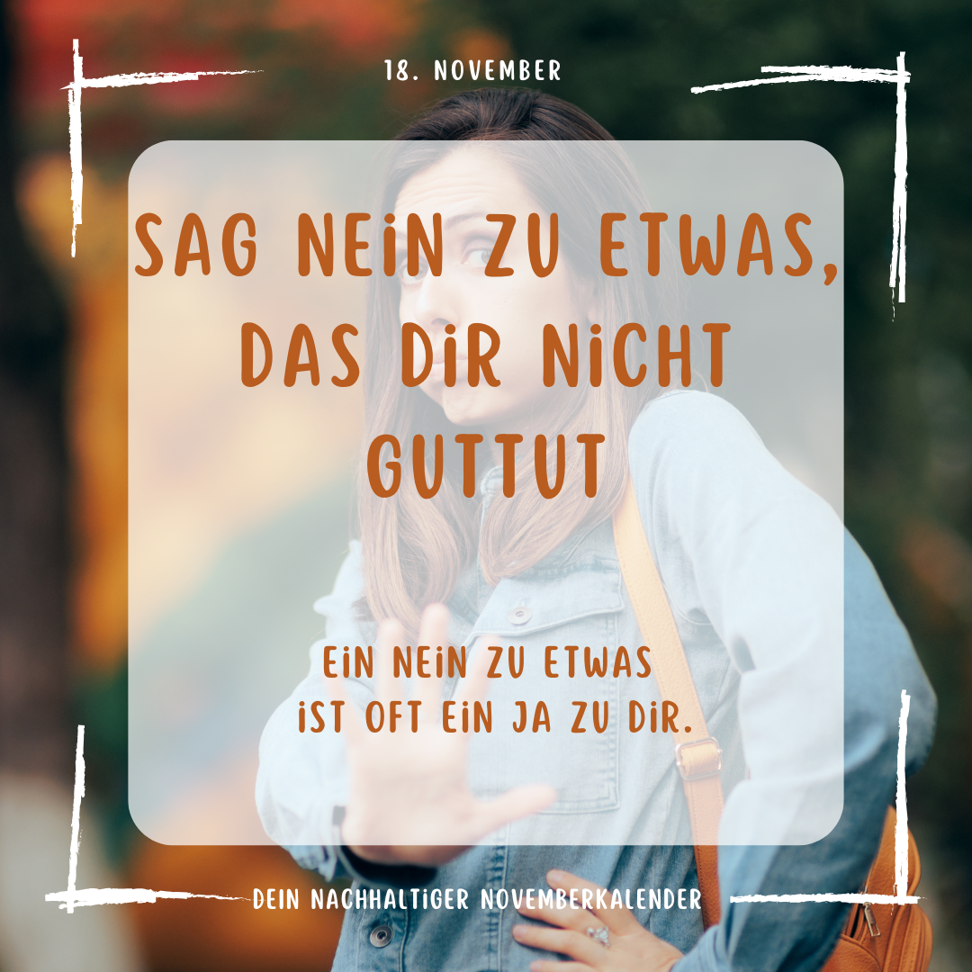 18. November 2025 Novemberkalender