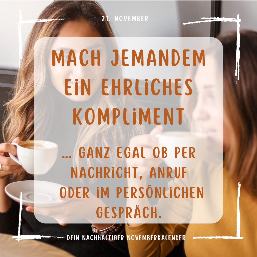 21. November 2025 Novemberkalender