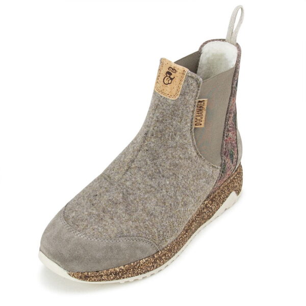 Doghammer Arctic Traveller Wool in irixo, Chelsea Boot aus Wolle, Draufsicht