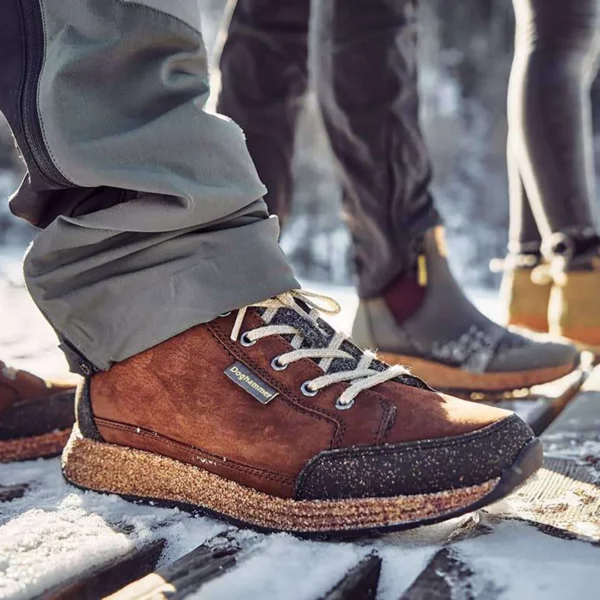 Doghammer Arctic Adventurer Leather in darkbrown, Winterschuh, Ansicht 2