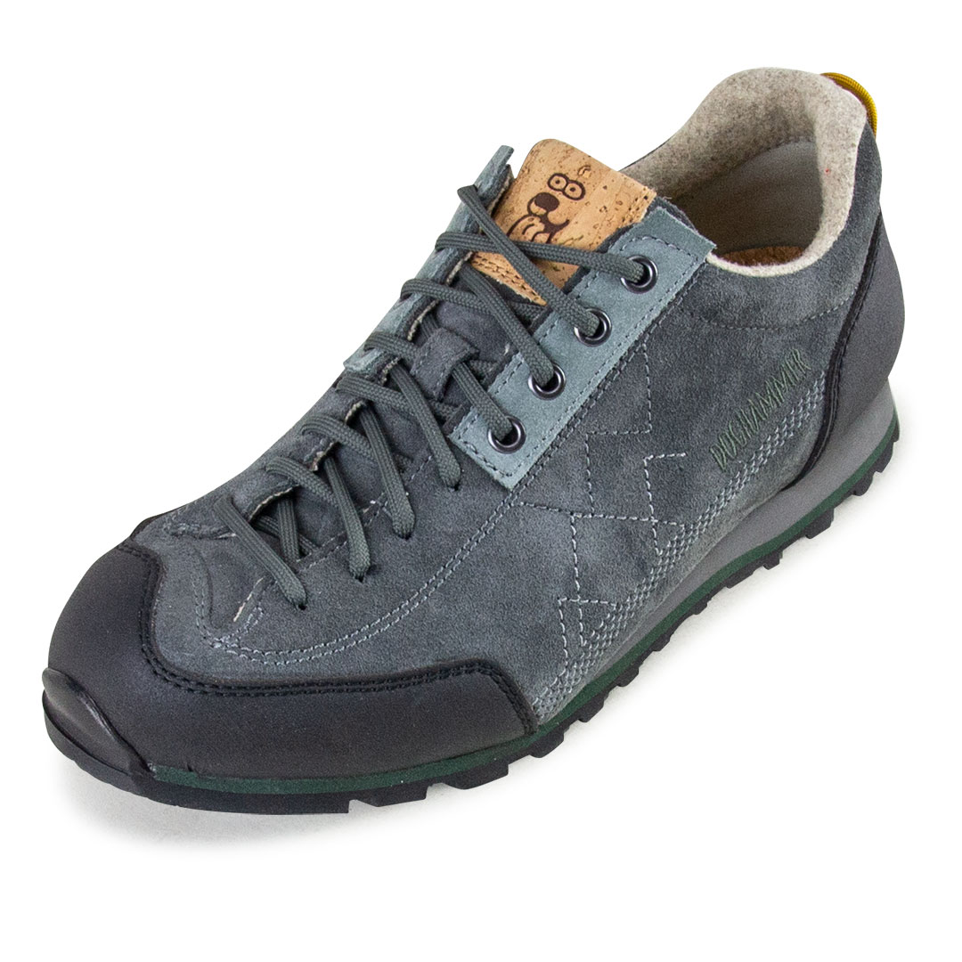 280891-Ginja-Rock-wool-dkgrey-oben.jpg Doghammer Ginja Rock Wool in darkgrey, Zustiegsschuh, Draufsicht