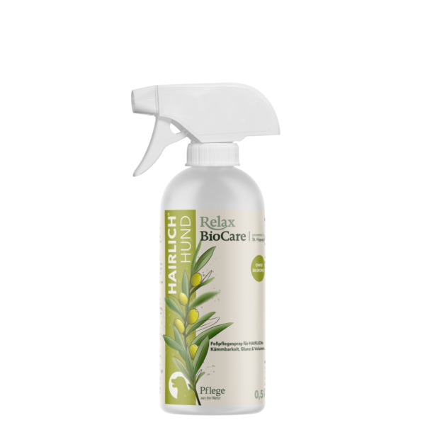 Relax-BioCare Hairlich Hund Fellpflegespray 500 ml Sprühflasche