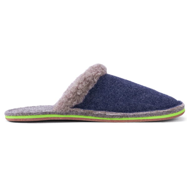 Doghammer Hütte Zua in indigo, Hüttenschuh, Innenseite