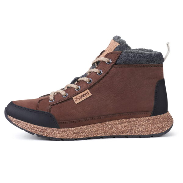 Doghammer Arctic Adventurer Leather in darkbrown, Winterschuh, Seitenansicht