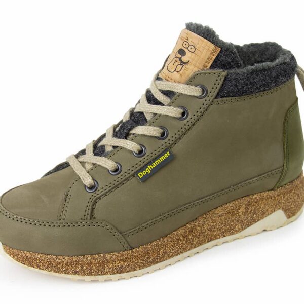 Doghammer Arctic Adventurer Leather in taupe, Winterschuh, Ansicht 2