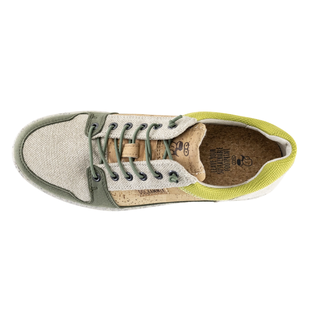 9124141_Natural_Commuter_oli_frontal_oben_1080x1080.webp Doghammer Natural Commuter Vegan in Oli, veganer Sneaker, Draufsicht