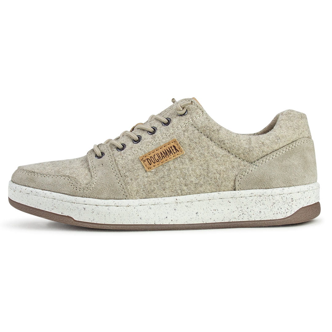 940491-local-wool-commuter-beige-seitlich-1080.jpg Doghammer Local Wool Commuter in beige, Wollsneaker, Seitenansicht