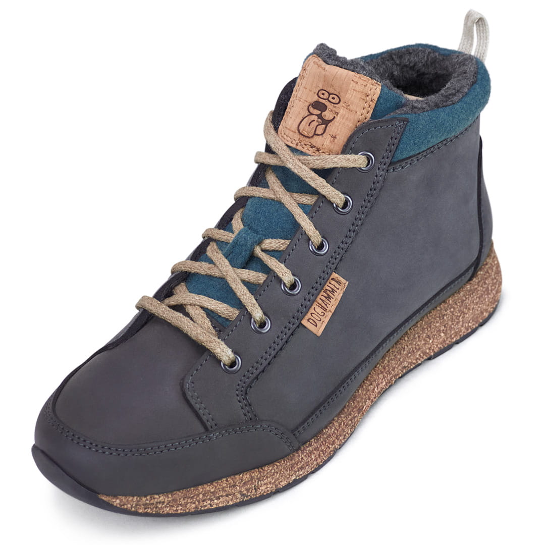 9612571_arctic-adventurer-vegan-grey_schr-g-oben.jpg Doghammer Arctic Adventurer Vegan in Grey, veganer Winterschuh, Draufsicht