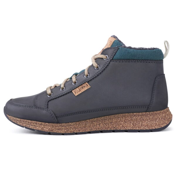 Doghammer Arctic Adventurer Vegan in Grey, veganer Winterschuh, Seitenansicht