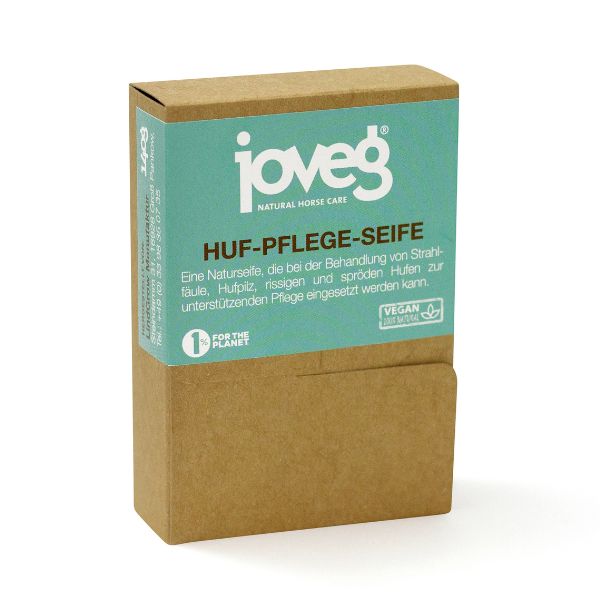 joveg Huf-Pflege-Seife 140 g in türkiser Verpackung