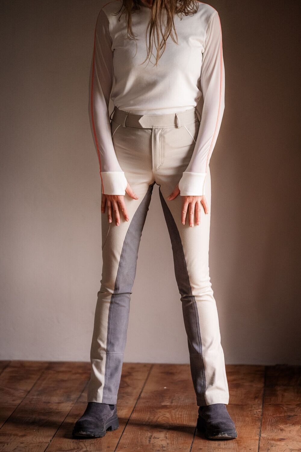 CENTAURALSTUDIO twobreeches TARIFA sand Reithose vorne CENTAURALSTUDIO twobreeches TARIFA sand Reithose vorne