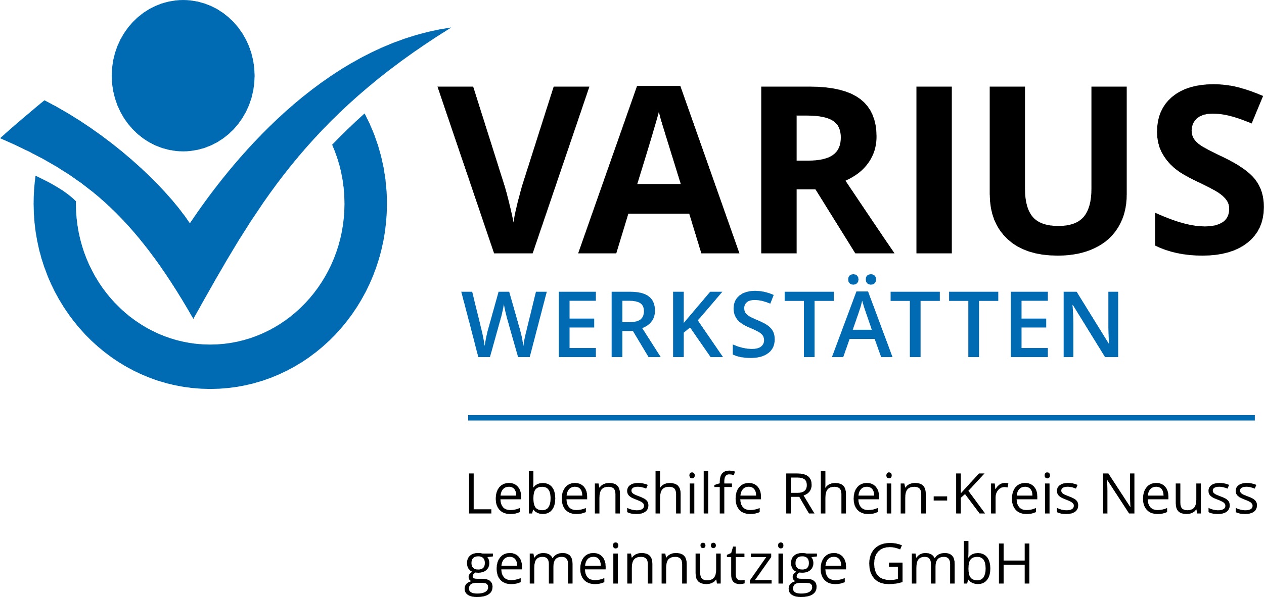 VARIUS Werkstätten Lebenshilfe Rhein-Kreis Neuss Logo Logo der VARIUS Werkstätten der Lebenshilfe Rhein-Kreis Neuss gemeinnützige GmbH